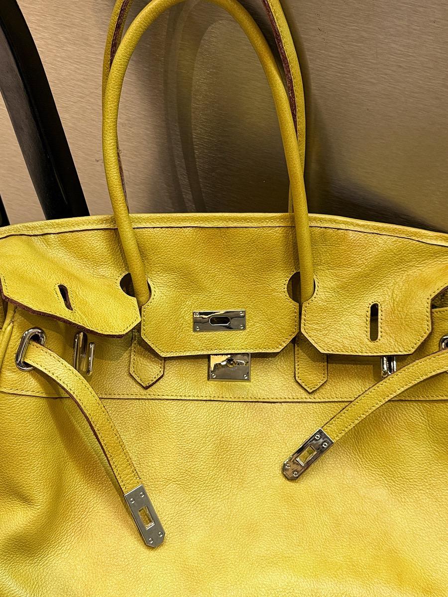 Women's Slouchy Tote Bag – PU Leather Shoulder Bag