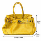 Women's Slouchy Tote Bag – PU Leather Shoulder Bag