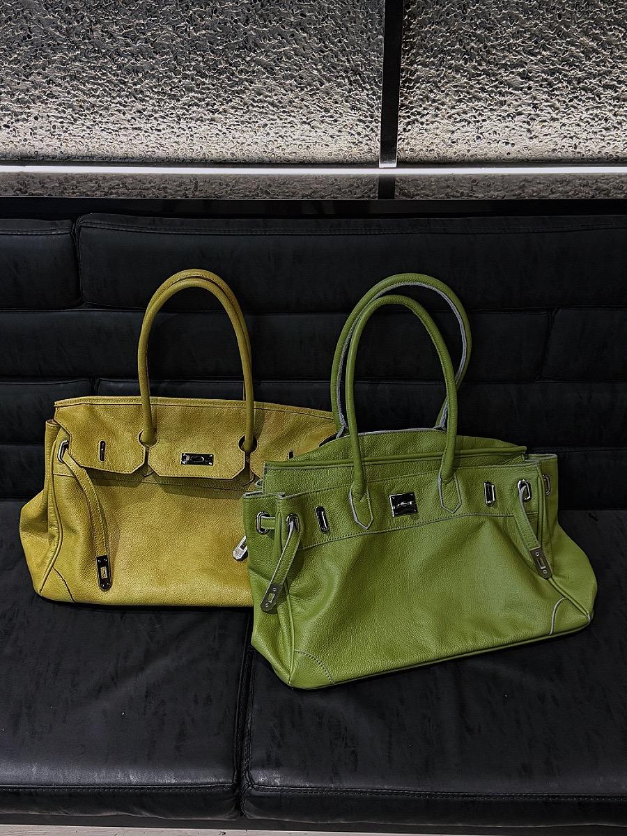 Women's Slouchy Tote Bag – PU Leather Shoulder Bag