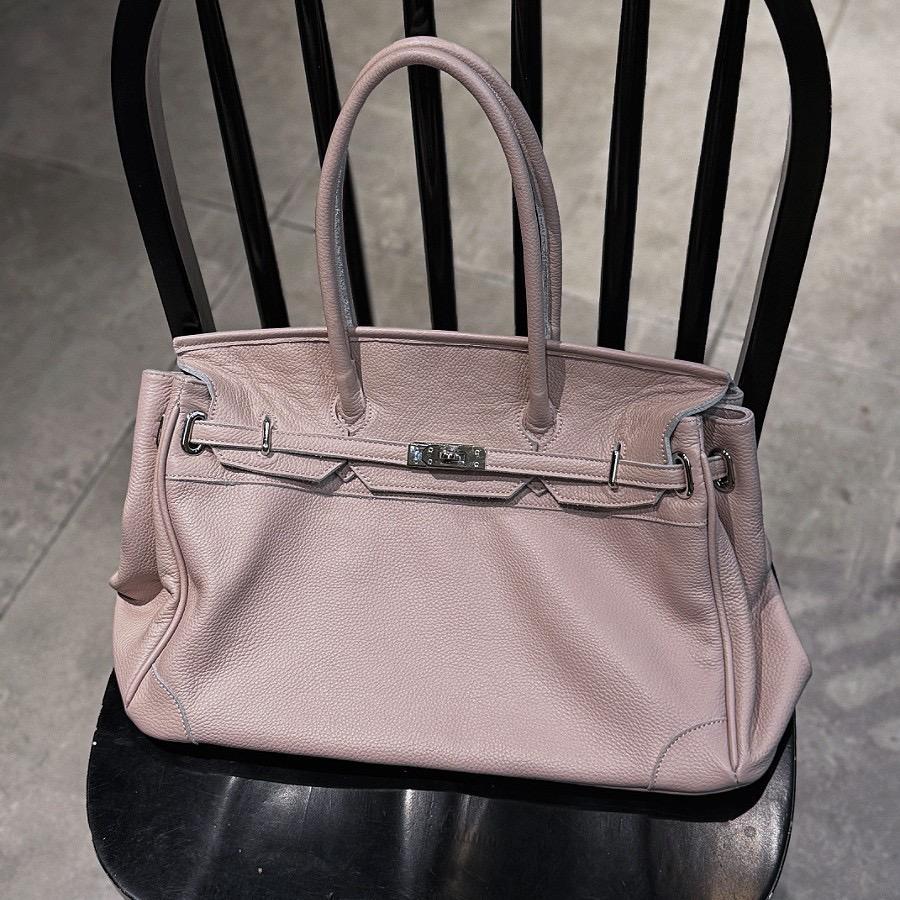 Women's Slouchy Tote Bag – PU Leather Shoulder Bag