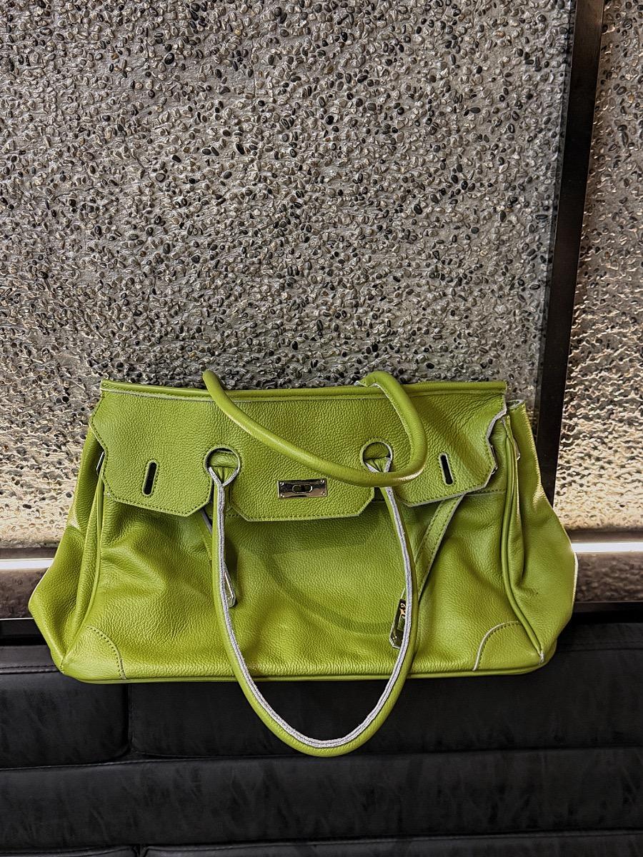 Women's Slouchy Tote Bag – PU Leather Shoulder Bag