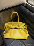 Women's Slouchy Tote Bag – PU Leather Shoulder Bag
