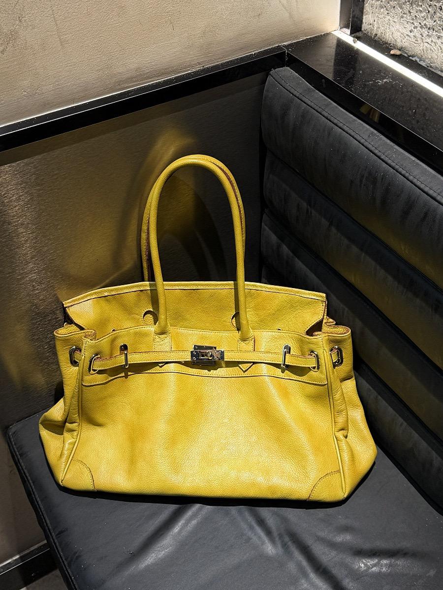 Women's Slouchy Tote Bag – PU Leather Shoulder Bag