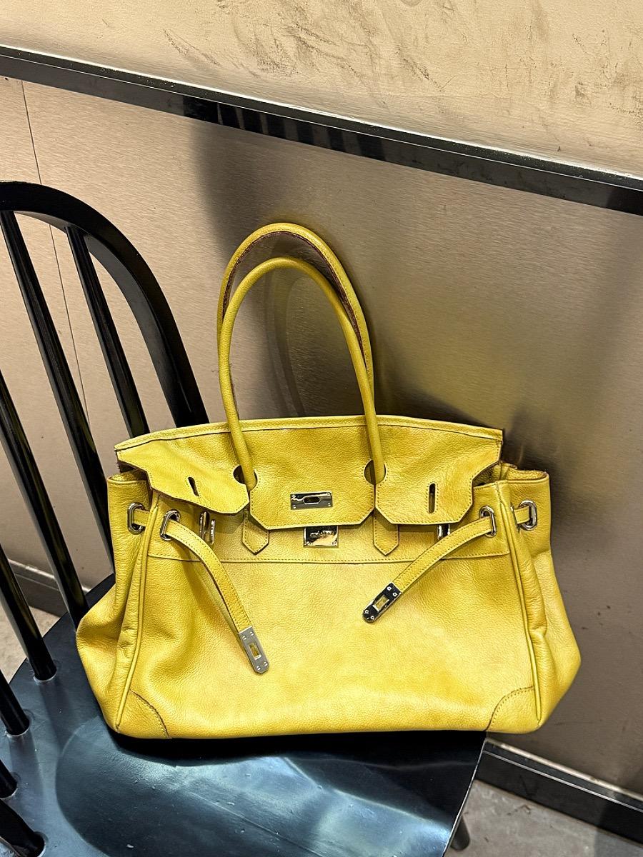 Women's Slouchy Tote Bag – PU Leather Shoulder Bag