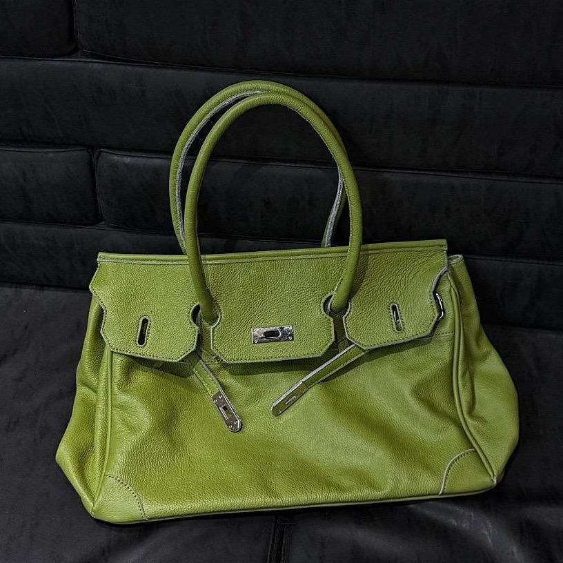 Women's Slouchy Tote Bag – PU Leather Shoulder Bag